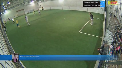 But de jean-baptiste (3-7) - ATHLETIC KINIKTOU Vs POMPIERS DE CHAUVIGNY - 12/04/18 20:00 - LIGUE 2