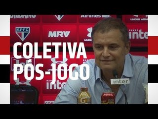 COLETIVA PÓS-JOGO: SPFC X SÃO CAETANO | SPFCTV