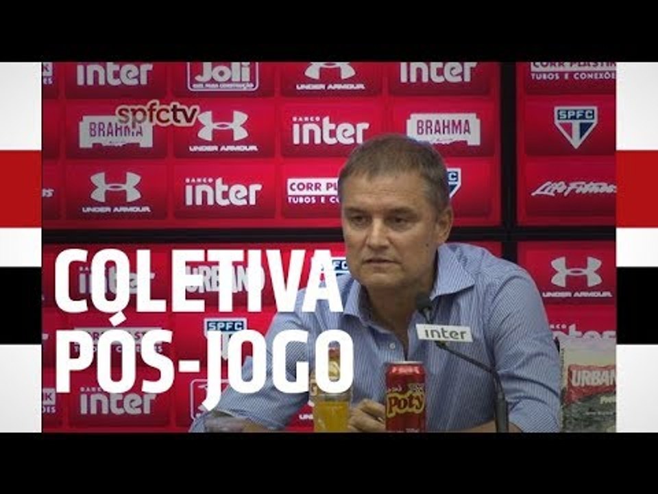COLETIVA PÓS-JOGO: SPFC X CORINTHIANS | SPFCTV