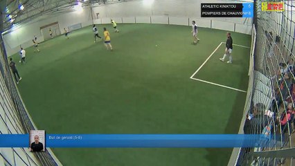 But de gerald (5-8) - ATHLETIC KINIKTOU Vs POMPIERS DE CHAUVIGNY - 12/04/18 20:00 - LIGUE 2
