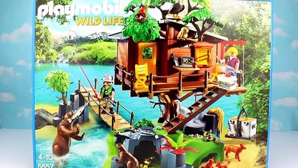 Playmobil Wild Life Adventure Treehouse!