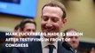 Mark Zuckerberg Made $3 Billion After Testifying In Front of Congress