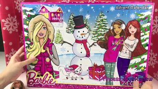 Opening Surprise Toys ADVENT CALENDAR with Princess ToysReview Day 7