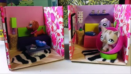 How to Make Cute LPS Living Rooms: Dollhouse DIY