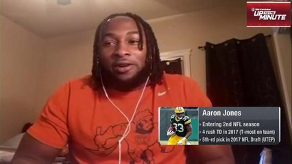 Aaron Jones says playing with his brother or Will Hernandez would 'be a dream come true'