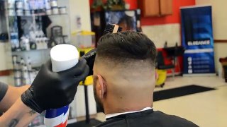 Barber Tutorial: How To Cut A Comb-Over HD* (Cristiano Ronaldo)