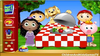 Super Why! Woofsters Delicious Dish Game Full HD Kids Video
