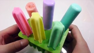 DIY Yogurt Milk Ice Cream Stick How To Make Disney Toy Surprise Eggs Learn Colors Toys