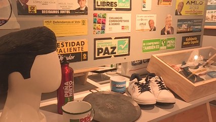 Una muestra recoge cien años de propaganda electoral en México