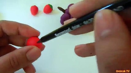Oyun Hamuru ile Meyve Yapımı