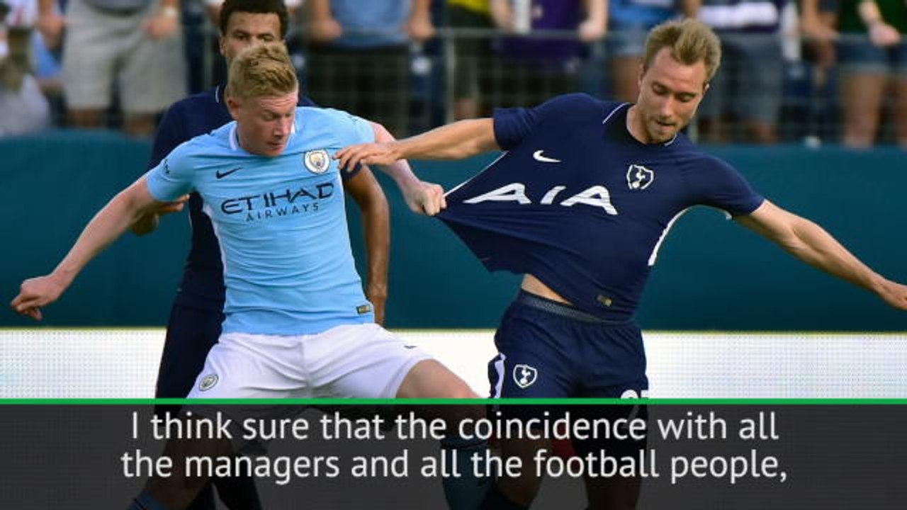 De Bruyne and Eriksen among 'top 5 Premier League midfielders' - Pochettino
