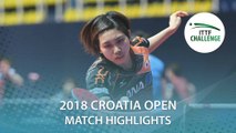 2018 Croatia Open Highlights I Sato Hitomi vs Ozge Yilmaz (R64)