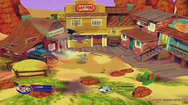 Tom and Jerry War of The Whiskers / Jerry VS Tom VS Spike VS Nibbles / Cartoon Games Kids TV