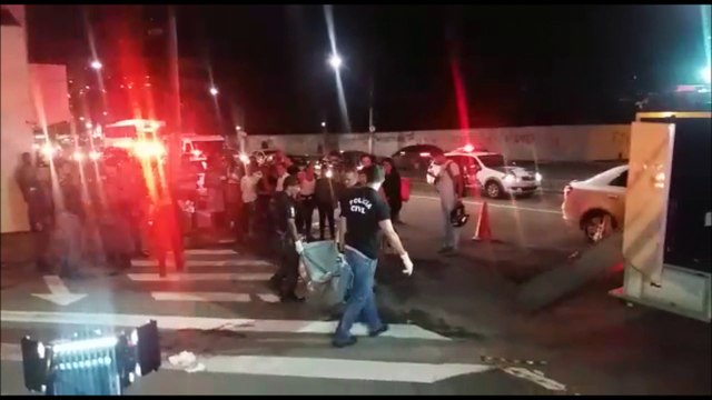 Tiros, pânico e morte na Avenida Vitória