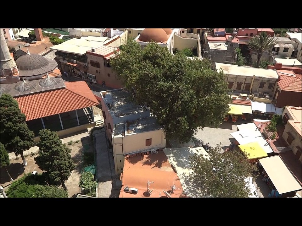 A view of the city of Rodos