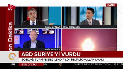 ABD, Suriye'yi vurdu