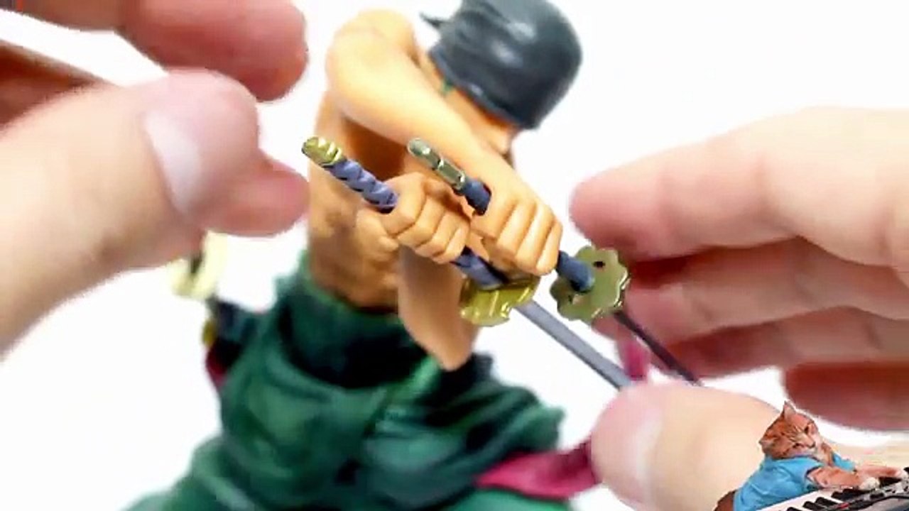대박!!조형왕!! 정상결전 조로 피규어!! 조로의 근육을 보자ㅋㅋ: Onepiece Figures 원피스피규어 [한결TV]