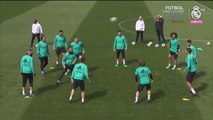 El rondo más loco del Real Madrid que hizo reír hasta a Zidane