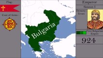 Историята на България през периода  631 - 2017 The history of Bulgaria in the period 1631 - 2017 - The territory of Bulgaria during the period 631 - 2017