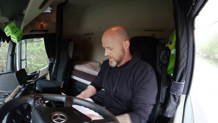 Beim Gerüstbau Mann / Truck diary / ExpoTrans / LKW Doku #175