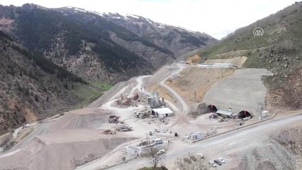 Eğribel Tüneli'nde Işığa 50 Metre - Giresun