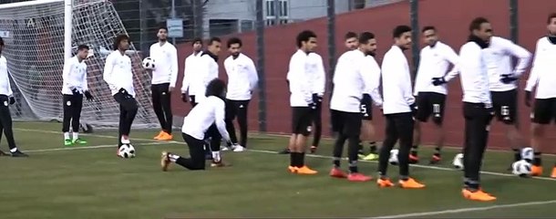 استعدادات المنتخب الوطنى لكأس العالم