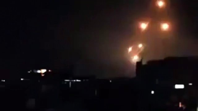 Syrian air defense tackles US cruise missiles over Damascus