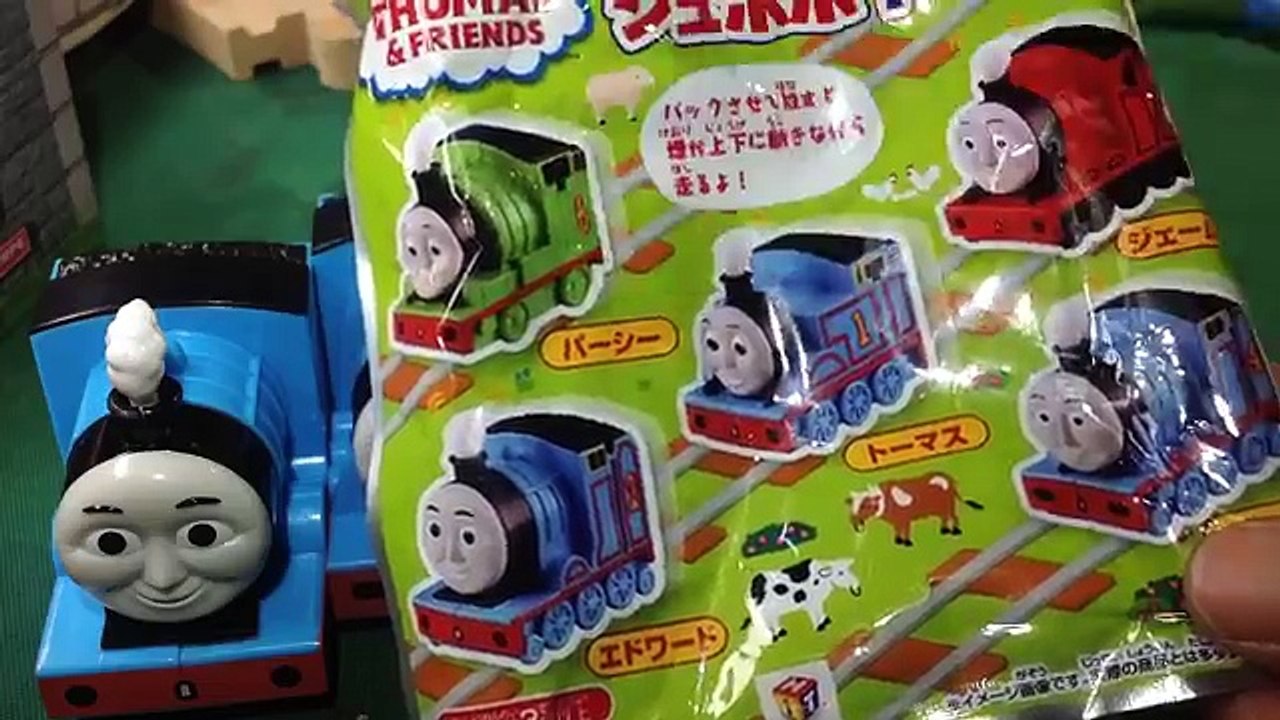 ☆すき家のおまけ☆シュポポトーマスのトーマスだあああ　【開封＆走行レビュー】　THOMAS & FRIENDS TOYS IN JAPAN