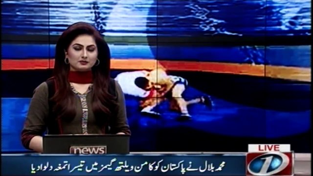 Pakistani wrestler Mohammad Bilal wins bronze at Commonwealth Games