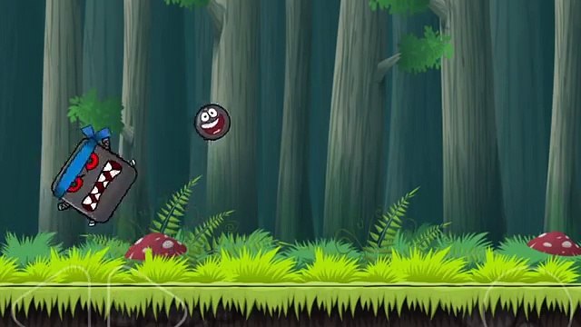 Красный шарик (4). Черный шарик(4) на Страшной фабрике. Игровой мультфильм мультик игра для детей.