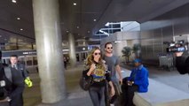 Heidi Klum And Rocker Tom Kaulitz Return From Steamy Cabo Getaway
