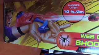 Web Disk Shooter Toy - The Amazing Spider Man 2 - Action Packed Unboxing and Review