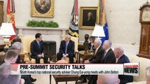 Top security advisers of South Korea, U.S. meet ahead of North Korea summits