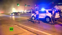 Incendios, saqueos y enfrentamientos en las calles de Ferguson