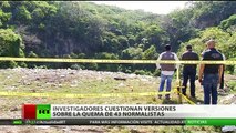 Investigadores cuestionan que los 43 estudiantes desaparecidos en México fueran quemados