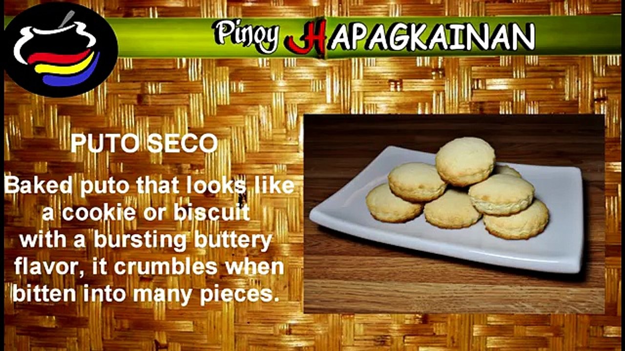 PUTO SECO Pinoy Hapagkainan