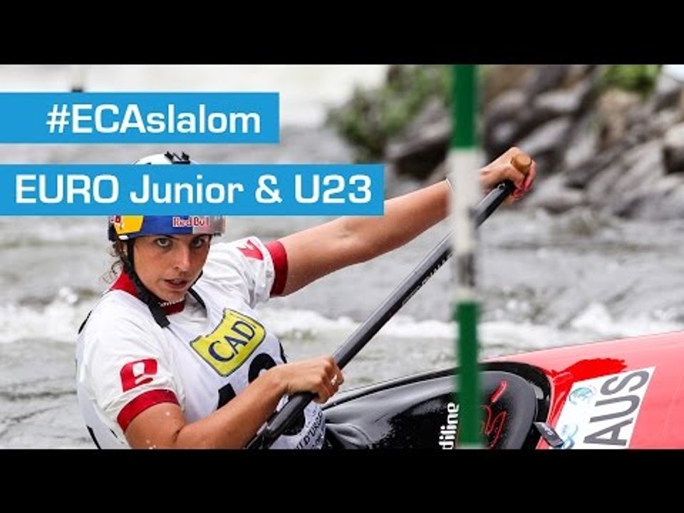 REPLAY :  Finals K1W & C2M - 2015 ECA JR & U23 Canoe Slalom Championships