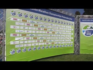 2016  ECA Canoe Marathon Europeans Championships in Pontevedra , Spain