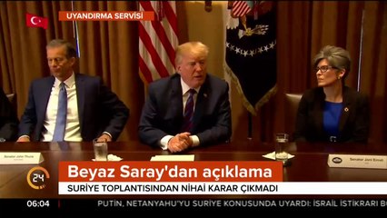 Beyaz Saray: Değerlendirmeler sürüyor