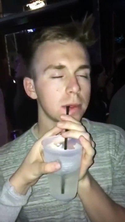 When someone tries to sober me up with some water...