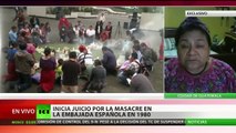 Rigoberta Menchú sobre juicio por quema de embajada: 