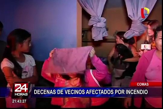 Declaran Lima Norte en emergencia ambiental por incendio en almacén de llantas