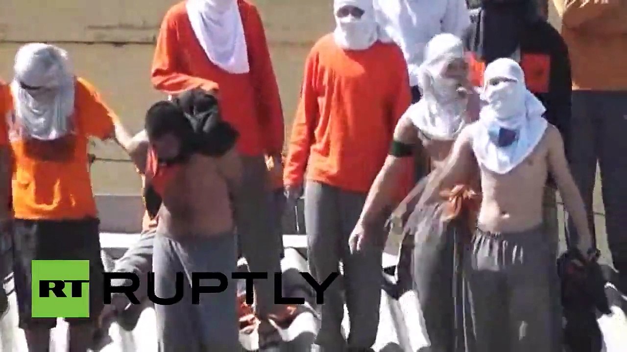 Motín en una prisión de Brasil: 2 reos decapitados, uno lanzado del techo