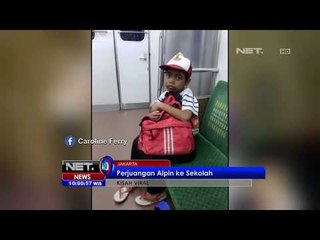 Descargar video: Kisah Viral, Perjuangan Alpin Ke Sekolah NET10