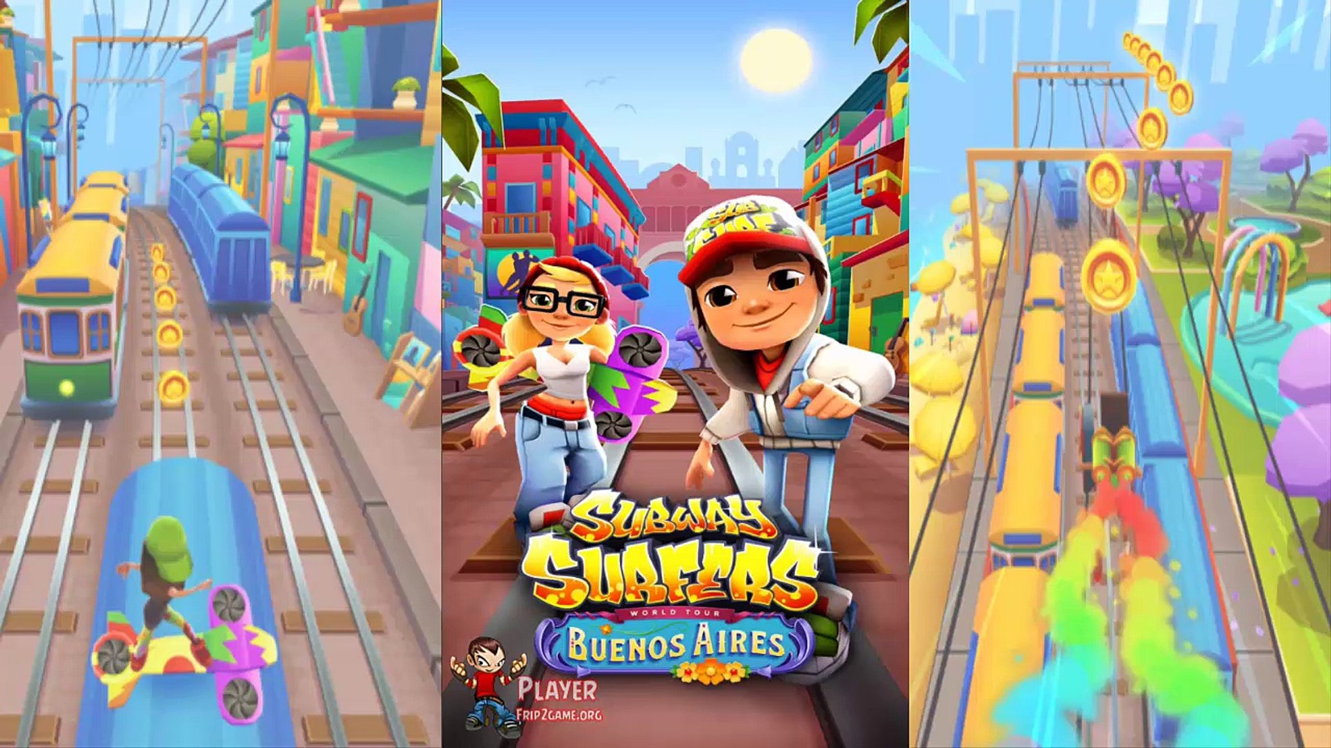 Subway Surfers World Tour: Buenos Aires 2018 Gameplay - video