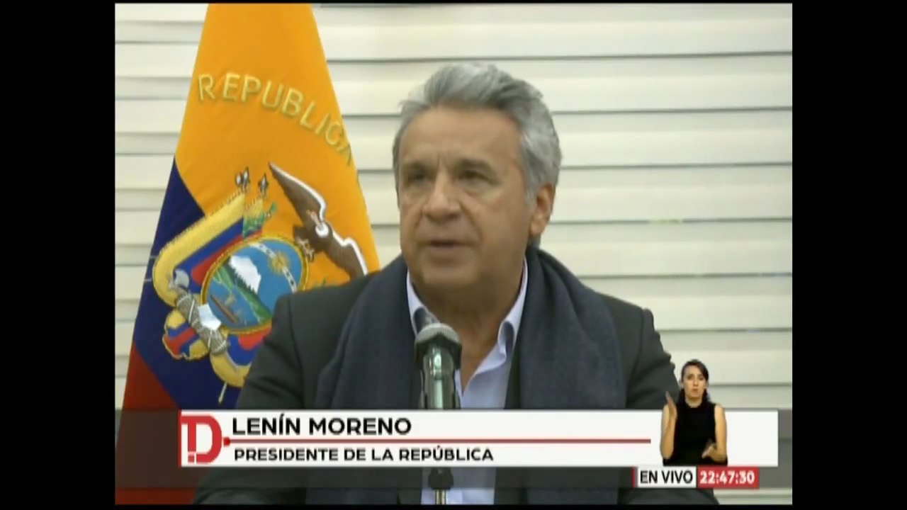 Moreno: "Doy un plazo de doce horas para que nos entreguen la prueba de existencia de nuestros compatriotas"