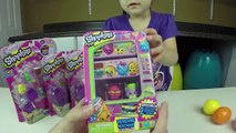 Shopkins Surprise Eggs Opening | Fluffy Baby Toys Special Edition & Vending Machine Unboxing