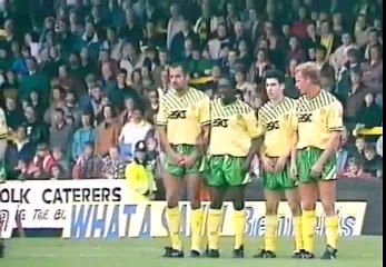 Norwich City - Luton Town 26-10-1991 Division One