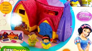 Disney Princess Little People Snow White Cottage With Dopey The Dwarf