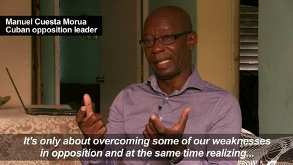 Cuban "dissident" hopes power handover will lead to democracy